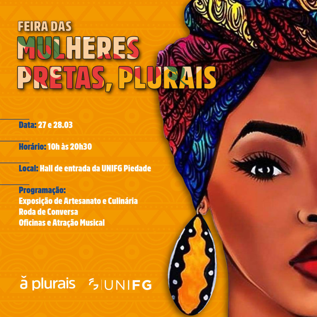 UNIFG promove “Feira de Mulheres Pretas, Plurais” com programação gratuita